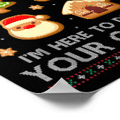 Weihnachts-Tech unterstützt hier, Cookies von Ugly Poster (Ecke)