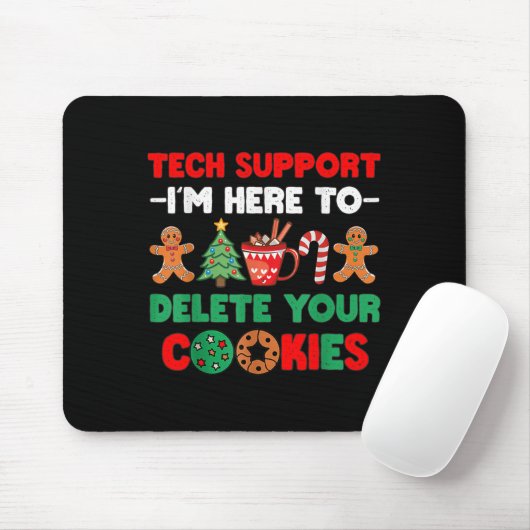 Weihnachts-Tech unterstützt hier, Cookies zu lösch Mousepad (Mit Mouse)