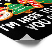 Weihnachts-Tech unterstützt hier, Cookies zu lösch Poster (Ecke)