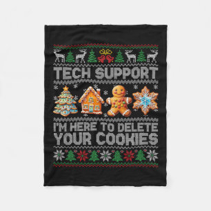 Weihnachts-Tech-Unterstützung hier, um Cookies zu Fleecedecke
