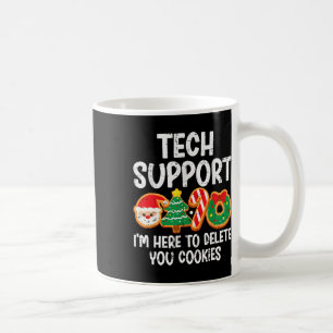Weihnachts-Tech-Unterstützung hier, um Cookies zu  Kaffeetasse