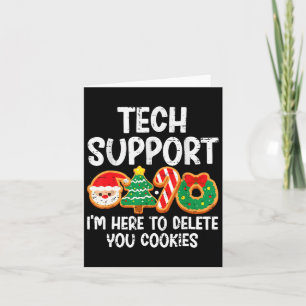 Weihnachts-Tech-Unterstützung hier, um Cookies zu Karte