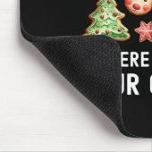 Weihnachts-technische Unterstützung hier, um Cooki Mousepad (Ecke)