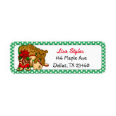 Weihnachts-Teddy-Bär in Cowboy-Hut (Vorne)