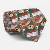 Weihnachts-Teddy-Bären-Krawatte Krawatte (Gerollt)