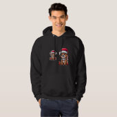 Weihnachts-Teddy Men Hoodie (Vorne ganz)