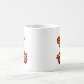 Weihnachts-Teddybär-Design Kaffeetasse (Mittel)