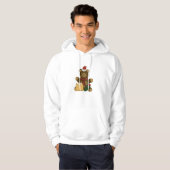 Weihnachts-Teddybär Hoodie (Vorne ganz)
