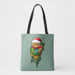 Weihnachts-Teddybär Tasche