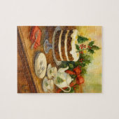 Weihnachts-Teestunde Puzzle (Horizontal)