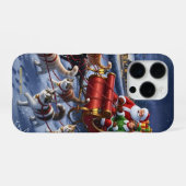 Weihnachts-Telefon-Hintergrundbilder - Gemütlicher iPhone Hülle (Rückseite (Horizontal))