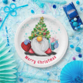 Weihnachts-Teller erhalten ein Geschenk Pappteller (Party)