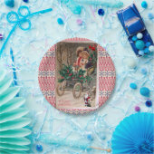 Weihnachts-Teller, frohe Weihnachten Pappteller (Party)