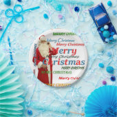 Weihnachts-Teller, frohe Weihnachten Weihnachten Pappteller (Party)