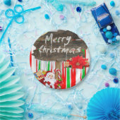 Weihnachts-Teller, frohe Weihnachten Weihnachten Pappteller (Party)