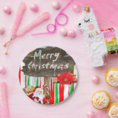 Weihnachts-Teller, frohe Weihnachten Weihnachten Pappteller (Party)