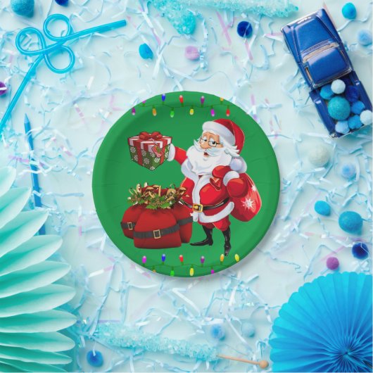 Weihnachts-Teller, frohe Weihnachten Weihnachten Pappteller (Party)