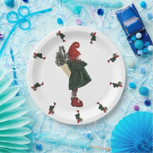 Weihnachts-Teller - Klingeln in der Freude Pappteller (Party)