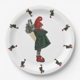 Weihnachts-Teller - Klingeln in der Freude Pappteller