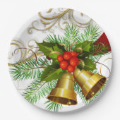 Weihnachts-Teller Pappteller (Vorderseite)