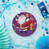 Weihnachts-Teller Pappteller (Party)