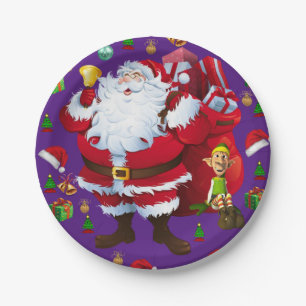 Weihnachts-Teller Pappteller