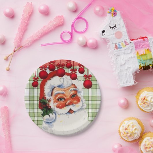 Weihnachts-Teller Pappteller (Party)