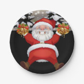 Weihnachts-Teller Pappteller (Vorderseite)