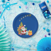 Weihnachts-Teller Pappteller (Party)