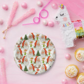 Weihnachts-Teller Pappteller (Party)