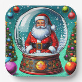 Weihnachts-Teller! Pappteller (Vorderseite)