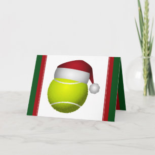 Weihnachts-Tennis-Ball Feiertagskarte