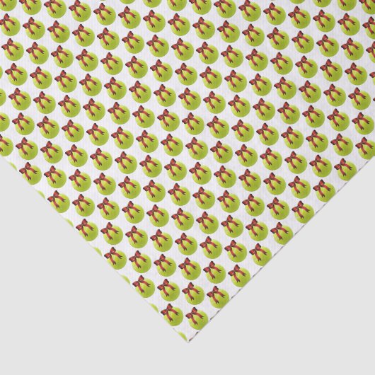 Weihnachts-Tennis-Ball-Tissue Seidenpapier (Ausschnitt)