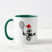 Weihnachts-Tennis-Quokka-Tasse Tasse (Links)