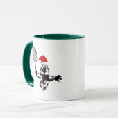 Weihnachts-Tennis-Quokka-Tasse Tasse (Vorderseite Links)