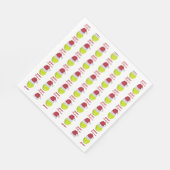 Weihnachts-Tennis-Sportsaal Serviette (Ecke)