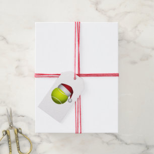 Weihnachts-Tennisball Geschenkanhänger