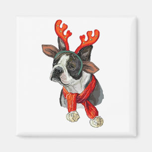 Weihnachts-Terrier-Hund Magnet