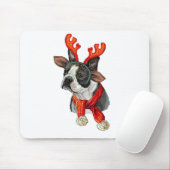 Weihnachts-Terrier-Hund Mousepad (Mit Mouse)