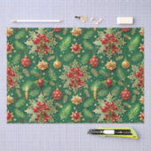 Weihnachts-Thema Festivals farbenfrohe Muster Seidenpapier (Handwerk)