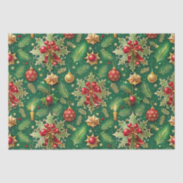 Weihnachts-Thema Festivals farbenfrohe Muster Seidenpapier