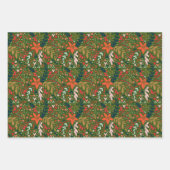 Weihnachts-Thema Geschenkpapier Set (Vorderseite 3)