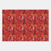 Weihnachts-Thema Geschenkpapier Set (Vorderseite 2)