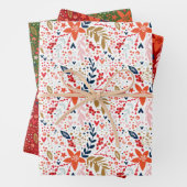 Weihnachts-Thema Geschenkpapier Set (Beispiel)