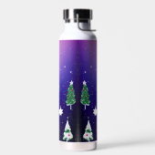 Weihnachts-Thema Glitzy Water Flasche (Links)
