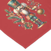 Weihnachts-Thema Nutcracker Kurzer Tischläufer (Ecke)