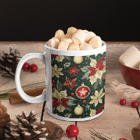 Weihnachts-Thema Poinsettia Muster