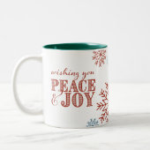 Weihnachts Themed Custom Brand Kaffee Tasse (Links)