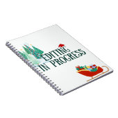 Weihnachts-Themed Edition im Progress-Notebook Notizblock (Rechte Seite)