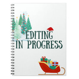 Weihnachts-Themed Edition im Progress-Notebook Notizblock